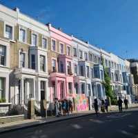 Instagram worthy houses in Nottinghill