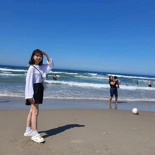 Santa Monica Beach, full of beauty and leisure⛱️