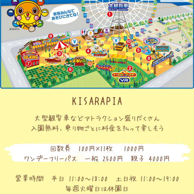1日で巡れる子連れプラン