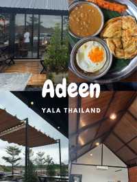 นั่งกินอาหารเข้าที่ Adeen yala