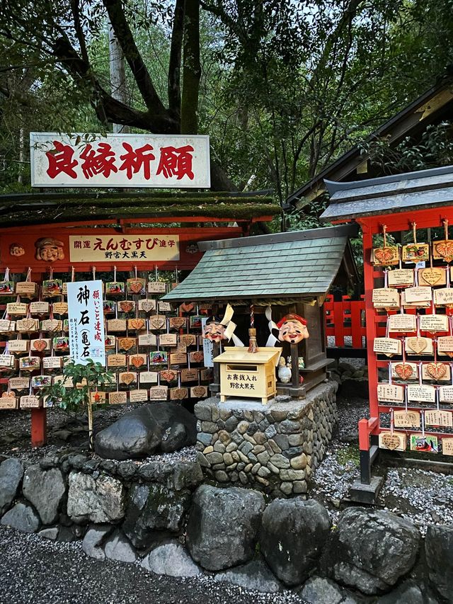 A shrine inside the bamboo forest ⛩️🕋