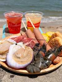 【福岡グルメ】糸島の海に面した絶景のロケーションでBBQを♡