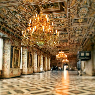 パステル画「湖畔の城」 パステル画「湖畔の城」 Gallery1