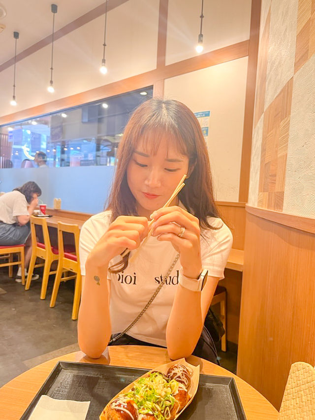 후쿠오카에서 줄서서 먹는 캐널시티 맛집🐙