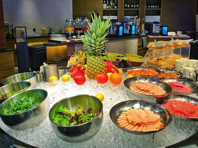 【香港酒店】海灣餐廳早餐 海洋公園萬豪酒店