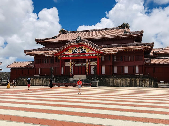 One of the Huge Castle in Okinawa