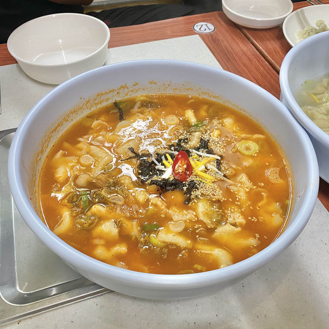 사골 육수가 깔끔한 보령 대천해수욕장 맛집 - 김가네사골수제비