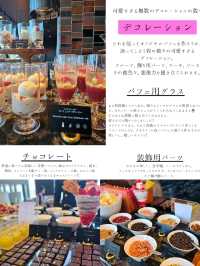 【大阪/幸せになれる】行かないと損？高級パフェ作りたい放題、食べ放題！のスイーツビュッフェ🍨✨️
