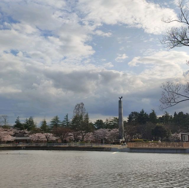 福島開成山公園：福島境內四座寶可夢公園之一，吉利蛋公園