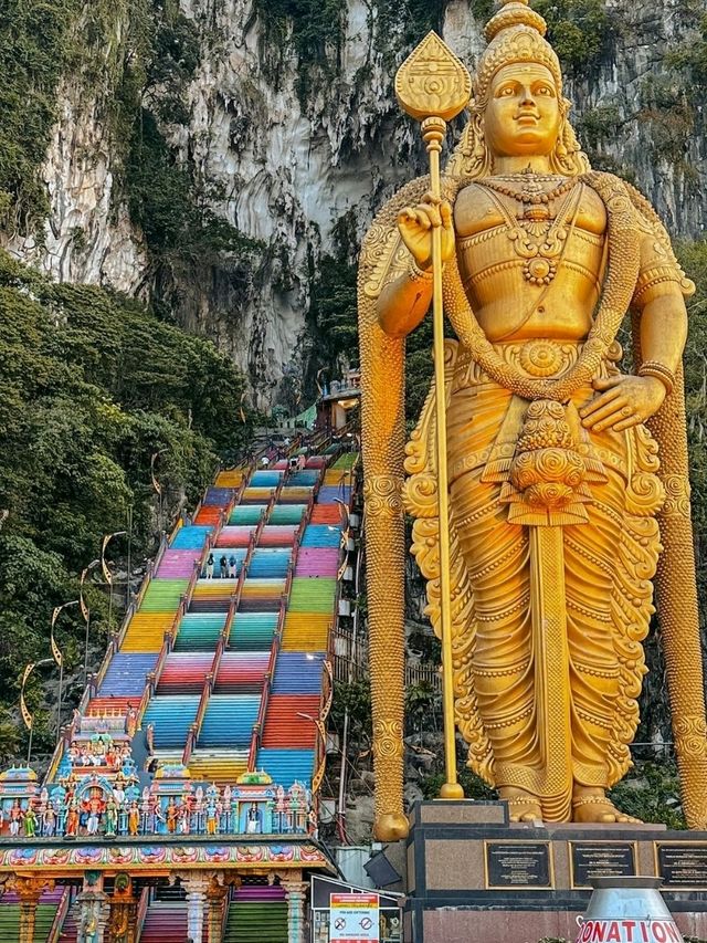 Largest Golden Hindu Tamil statue