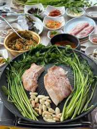 청도 미나리삼겹살 맛집추천 한재골가든