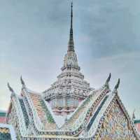 เย็นย่ำ ใกล้ค่ำ ในพระบรมมหาราชวัง
