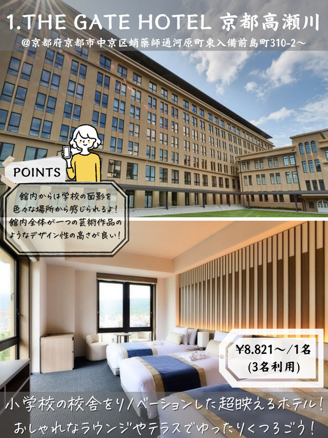 【祇園四条周辺】観光地の中心なのに！？コスパホテル5選