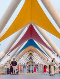 Atal Pedestrian Bridge สะพานข้ามแม่น้ำ Sabarmati