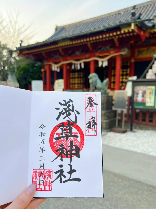 【東京】御朱印巡り❁⃘浅草寺のお隣りに佇む神社⛩