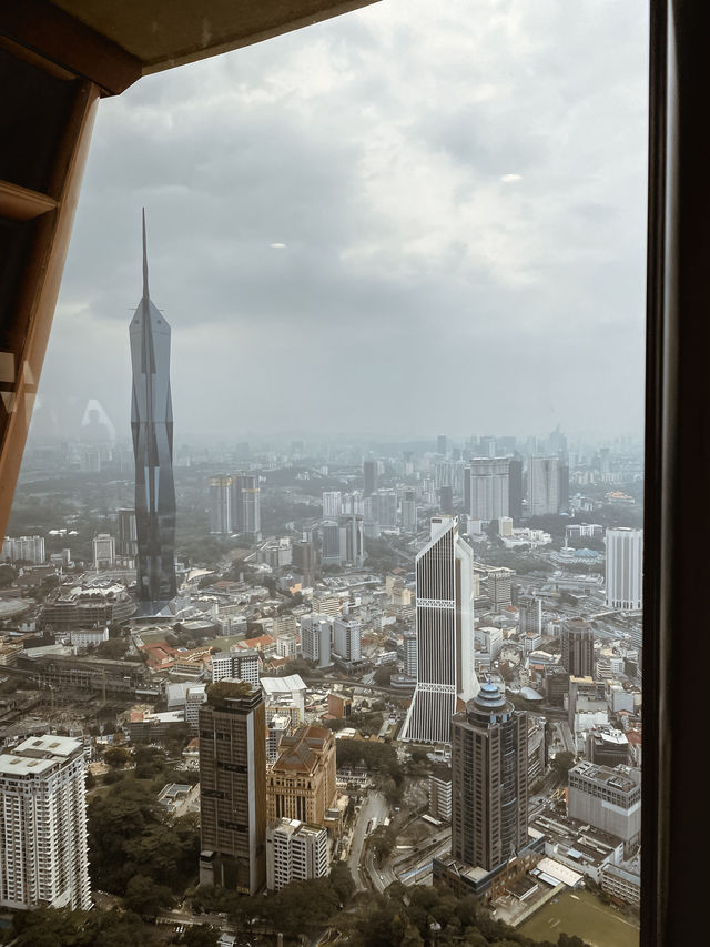 The best view of Kuala Lumpur from KL Tower!