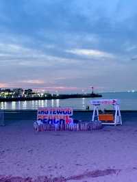 Charming beach at Jeju Island
