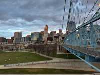 John A. Roebling Suspension Bridge: Cincinnati's Iconic Span