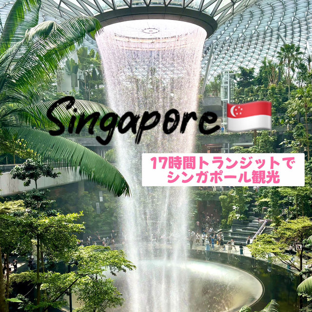 シンガポール17時間トランジットで回り尽くす‼️