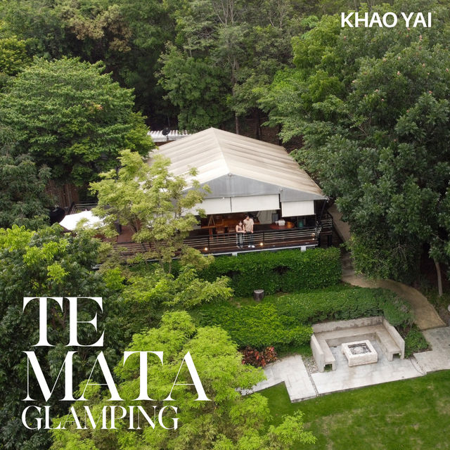 🏕️ที่พักเขาใหญ่แกลมปิ้งสุดไพรเวท Te Mata Glamping