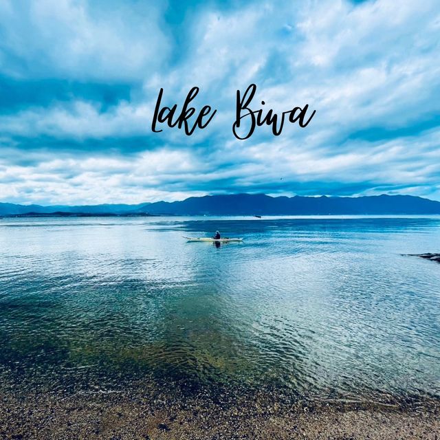 【滋賀/琵琶湖】本当に大きい！海のような湖