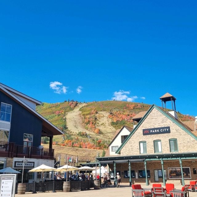 红黄绿的季节@Park City, Utah