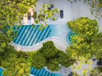 ที่พักที่ภายในโอบล้อมไปด้วยต้นไม้