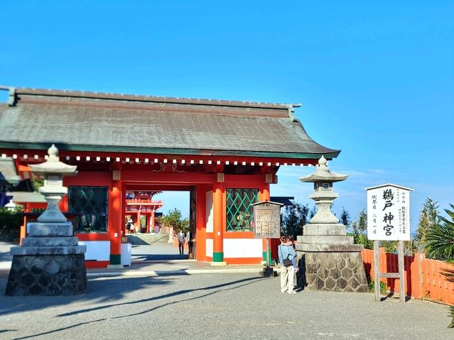 太平洋海岸邊的鵜戶神宮 山與海之間的祕境