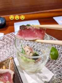 7 course omakase at $88‼️with tuna cutting show 🥩🔪