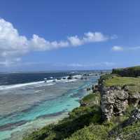 宮古島最東端の岬、東平安名崎で大自然を満喫