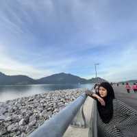 The stunning view of Mengkuang Dam