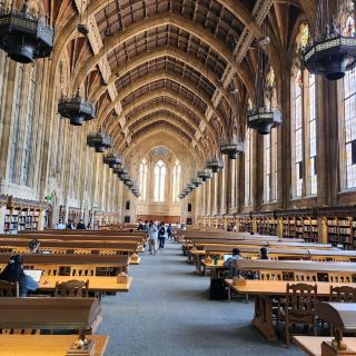 Seattle Attractions│Suzzallo Library - The Hogwarts Reading Room from Harry Potter.