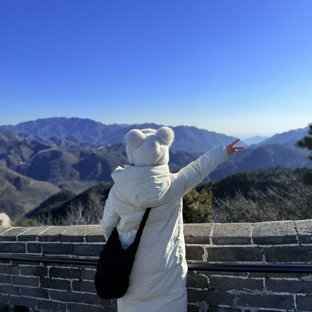 Winter Adventure at Badaling Great Wall 🇨🇳❄️