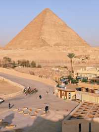 Giza pyramid of Egypt วิธีการเที่ยว