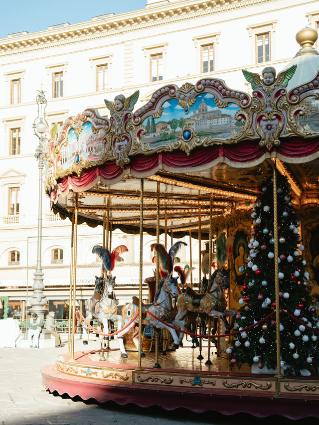 【イタリア】フィレンツェの夢かわ広場