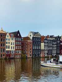 Quaint NARROW Dutch-style Houses in Amsterdam 😍