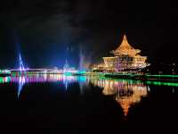 Kuching Waterfront Symbolic of Modern & Historical Sarawak 