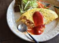 Cozy Hidden Spot for Omurice Lovers🍳