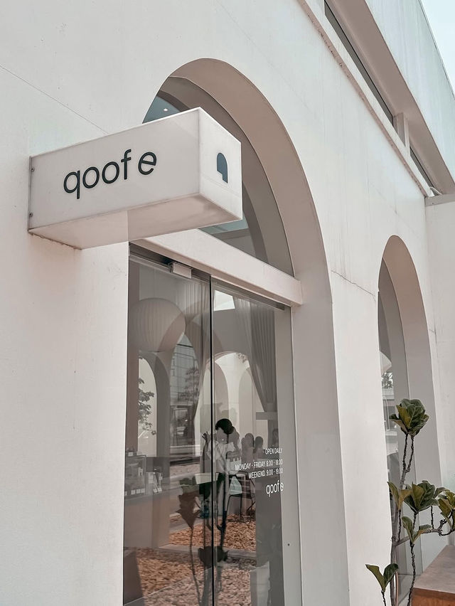 คาเฟ่สระบุรีสุดมินิมอล qoofe ☕️🍞