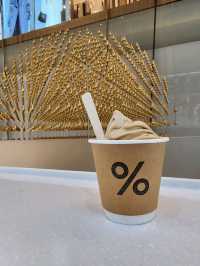 【バンコク】人気のコーヒー店のソフトクリーム🍦