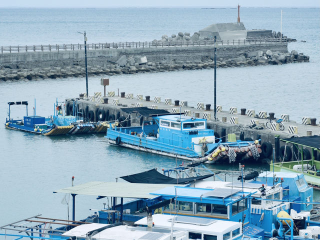 🌊 擁抱海風，沉浸藝術的饗宴！🌊 看海美術館等你來探索！🎨🍜