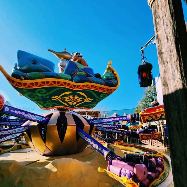 ✨ 乘著魔毯飛翔！巴黎迪士尼 Flying Carpets 體驗遊記