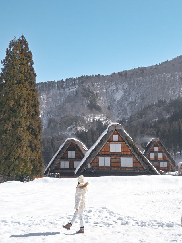 一生に一度は行きたい冬の白川郷☃️❄️📷🫧