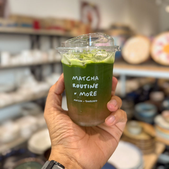 คาเฟ่สไตล์โฮมมี่สุดชิล เอาใจคนรักมัทฉะ ”นนทบุรี“🍵