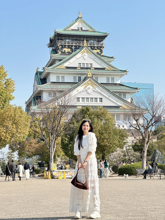 พาเที่ยวปราสาทโอซะกะ (Osaka Castle)