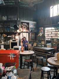 ร้านกาแฟแป๊ะเอ๊ย 118ปี ตลาดบ้านใหม่ 100 ปี แปดริ้ว