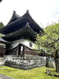 【福井×永平寺】手水舎の上の水晶玉は必見