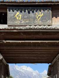 Baisha Ancient town, Lijiang. A breathtaking and beautiful ancient town