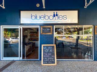 Bluebottles Brasserie, a brunch café with a relaxed atmosphere in a seaside village