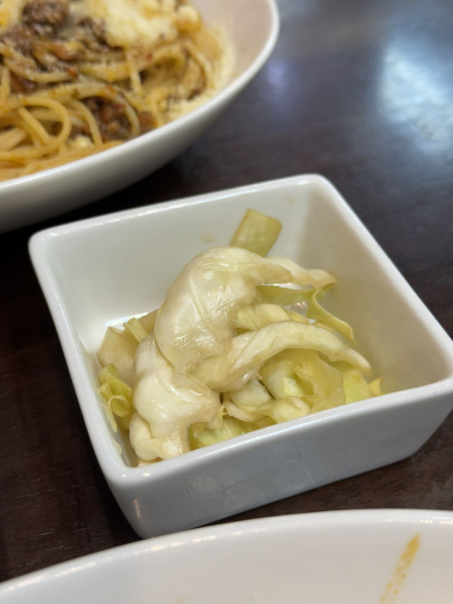【大阪/本町】夫婦で営まれているスパゲティとラザニアのお店
